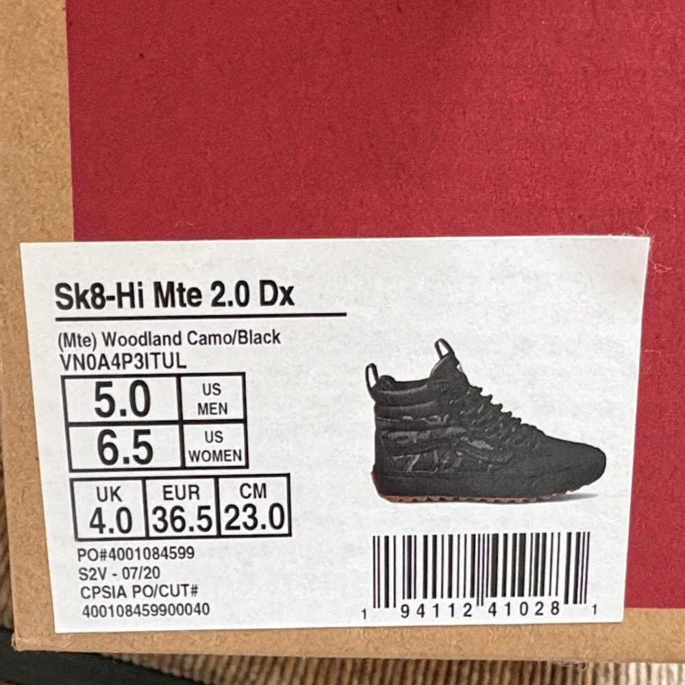 Vans Men's Black and Gray High-Top Sneakers - Picture 2 of 4